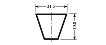 32 d - Клиновые ремни — POWERSPAN CL